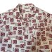 画像4: 50's- "Sears"　ABSTRACT　PATTERN　PRINTED　ORIGINAL　SHORT　SLEEVE　PAJAMAS　SHIRTS　SIZE：LARGE　42 / 44
