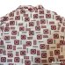 画像11: 50's- "Sears"　ABSTRACT　PATTERN　PRINTED　ORIGINAL　SHORT　SLEEVE　PAJAMAS　SHIRTS　SIZE：LARGE　42 / 44