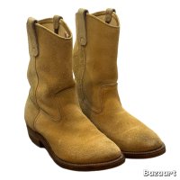 late 70's - 80's "RED　WING"　SUEDE　PECOS　BOOTS　SIZE表記：9 E　good condition !!　good size !!