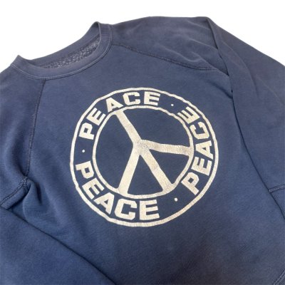 画像2: 60's- ”PEACE”　☮　PRINTED　SWEAT　SHIRTS