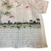 画像9: 50's "Berma"　PINK　FLAMINGO,　PALMTREE　AND　SO　ON　HORIZONTAL　PATTERN　WHITE　RAYON　HAWAIIAN　SHIRTS　SIZE表記：M　