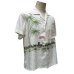 画像19: 50's "Berma"　PINK　FLAMINGO,　PALMTREE　AND　SO　ON　HORIZONTAL　PATTERN　WHITE　RAYON　HAWAIIAN　SHIRTS　SIZE表記：M　
