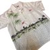 画像2: 50's "Berma"　PINK　FLAMINGO,　PALMTREE　AND　SO　ON　HORIZONTAL　PATTERN　WHITE　RAYON　HAWAIIAN　SHIRTS　SIZE表記：M　 (2)