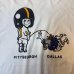 画像5: -90's "FRUIT OF THE LOOM"　「PITTSBURGH STEELERS　VS　DALLAS COWBOYS」　PRINTED　Tee SHIRTS　SIZE表記：L
