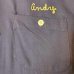 画像11: 50's "DUNHILL"　「CAR CLUB」　LONG　SLEEVE　EMBROYED　SHIRTS　NAVY　SIZE：15 - 15 1/2