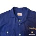 画像10: 50's "DUNHILL"　「CAR CLUB」　LONG　SLEEVE　EMBROYED　SHIRTS　NAVY　SIZE：15 - 15 1/2