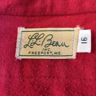 画像2: -60's "L.L.BEAN"　COTTON　HEAVY　FLANNEL　SHIRTS　（シャモアクロス）　PINK !　SIZE表記：16