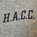 画像6: 60's "Champion"　「H.A.C.C.」　しみ込み PRINTED　RINGER　Tee SHIRTS　SIZE表記：LARGE　42 - 44