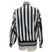 画像17: -50's "Rawlings"　COTTON　POPLYN　BLACK × WHITE　STRIPE　UMPIRE　JACKET　WITH　掛けBITTON　SIZE表記：M