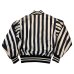 画像5: -50's "Rawlings"　COTTON　POPLYN　BLACK × WHITE　STRIPE　UMPIRE　JACKET　WITH　掛けBITTON　SIZE表記：M