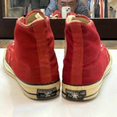 画像6: early 70's "CONVERSE　CHUCK　TALOR”　RED　Hi. CUT　WITH　PLAYERS　NAME　SIZE:11　good condition !!