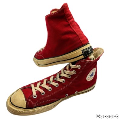 画像1: 70's "CONVERSE　CHUCK　TALOR”　RED　Hi. CUT　SIZE:11　good condition !!