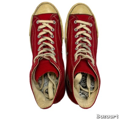 画像15: early 70's "CONVERSE　CHUCK　TALOR”　RED　Hi. CUT　WITH　PLAYERS　NAME　SIZE:11　good condition !!