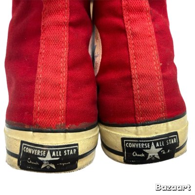 画像8: early 70's "CONVERSE　CHUCK　TALOR”　RED　Hi. CUT　WITH　PLAYERS　NAME　SIZE:11　good condition !!