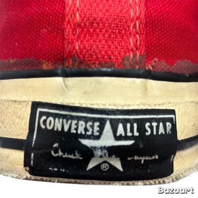 画像11: early 70's "CONVERSE　CHUCK　TALOR”　RED　Hi. CUT　WITH　PLAYERS　NAME　SIZE:11　good condition !!