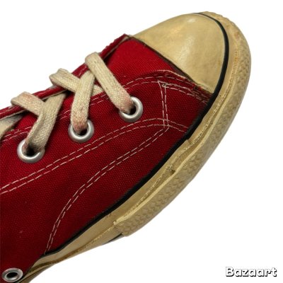 画像18: early 70's "CONVERSE　CHUCK　TALOR”　RED　Hi. CUT　WITH　PLAYERS　NAME　SIZE:11　good condition !!