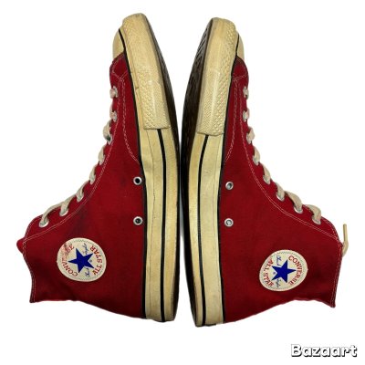 画像19: early 70's "CONVERSE　CHUCK　TALOR”　RED　Hi. CUT　WITH　PLAYERS　NAME　SIZE:11　good condition !!