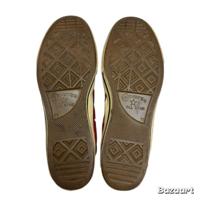 画像14: early 70's "CONVERSE　CHUCK　TALOR”　RED　Hi. CUT　WITH　PLAYERS　NAME　SIZE:11　good condition !!