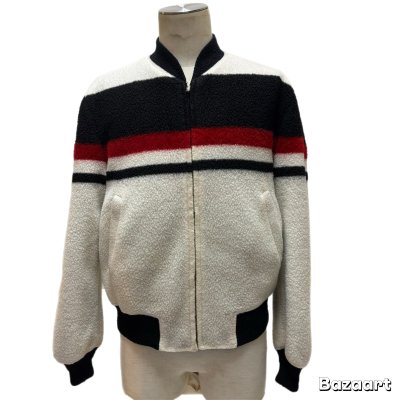 画像12: 50's- "Mc GREGOR"　REVERSIBLE　NYLON FLEESE × GRAY NYLON　FULL　ZIP.　JACKET　SIZE表記：38