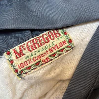 画像2: 50's- "Mc GREGOR"　REVERSIBLE　NYLON FLEESE × GRAY NYLON　FULL　ZIP.　JACKET　SIZE表記：38