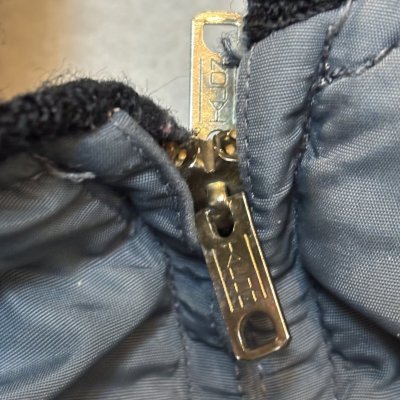 画像6: 50's- "Mc GREGOR"　REVERSIBLE　NYLON FLEESE × GRAY NYLON　FULL　ZIP.　JACKET　SIZE表記：38