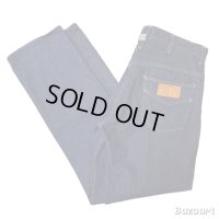 early 50's MINT CONDITION　"Sears　ROEBUCKS"　DENIM　WESTERN　PANTS　WITH　LEATHER　PATCH　SIZE：W 33　×　L 31.5　