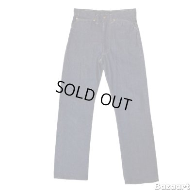 画像2: early 50's MINT CONDITION　"Sears　ROEBUCKS"　DENIM　WESTERN　PANTS　WITH　LEATHER　PATCH　SIZE：W 33　×　L 31.5　