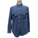 画像15: 50's- "SEARS　ROEBUCKS"　WESTERN　DENIM　SHIRTS　WITH　DIAGONAL　POCKETS