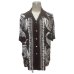 画像37: 40's "ROYAL　PALM”　「WHITE　HERON（シロサギ）　PATTERN」　BILLIARDS　STYLE　（MIAMI　STYLE）　RAYON　HAWAIIAN　SHIRTS　SIZE表記：L　SPECIAL !!