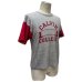 画像13: 70's "Champion"　袖だけ W-FACE　しみ込みPRINTED　Tee SHIRTS　SIZE表記：LARGE　rare !!