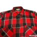 画像8: 50's "SEARS　Kings Way”　HEAVY　COTTON　FLANNEL　SHIRTS　マチ付き　SIZE：M 相当