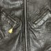 画像4: 60's "KEHOE"　SINGLE BREST　LEATHER JACKET　with 逆ハの字状　FRONT POCKET　good looking !!