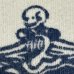 画像4: 50's "MASONIC　SKULL"　PRINTED　襟付き　HALF ZIP.　SWEAT SHIRTS