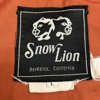 画像2: 70's "SNOW　LION"　60 / 40 SHELL　MOUNTAIN　PARKA　SIZE：L　