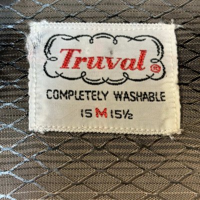 画像2: 50's "Truval"　RAYON　LONG　SLEEVE　ROCKABILLY　SHIRTS　SIZE:M　15 - 15 1/2　like a SNAKE　motif !!