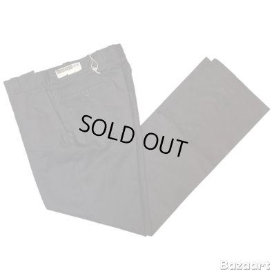 画像1: 60's DEAD STOCK　WITH　FLASHER　”SWEET　ORR」　BLACK　TWILL　SLACKS　PANTS　SIZE表記：W 31 × L 32　BLACK !!