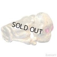 -50's "SKULL,CROSSBINES　＆　SNAKE”　MOTIF　RING