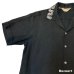 画像14: 50's "PAUL　HOWARD　CALIFORNIA"　SHORT　SLEEVE　GABARDINE　SHIRTS　WITH　BLACK × SNAKE　PATTERN　EMBROIDERY　SIZE：M　　