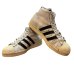 画像1: 80's "adidas"　「SUPER STAR　PRO MODEL」　”MADE　IN　FRANCE"　WHITE × BLACK　SIZE：US 6 (1)