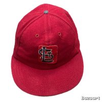 60's "Funkap"　MLB　「St. LOUIS　CARDINALS」　BASEBALL　CAP　good size !!　good condition !!