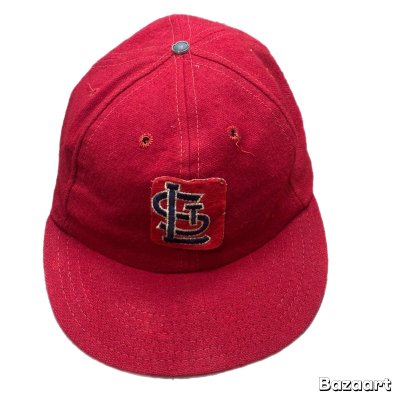 画像1: 60's "Funkap"　MLB　「St. LOUIS　CARDINALS」　BASEBALL　CAP　good size !!　good condition !!