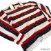 画像3: 50's- "TEXTRON"　BLACK × WHITE × RED　BORDER　PATTERN　PRINTED　COTTON　LONG　SLEEVE　SHIRTS　SIZE表記：L