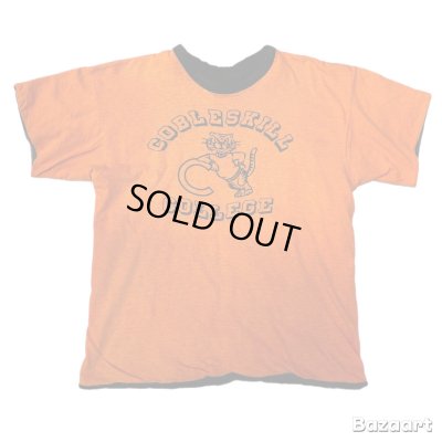 画像1: 70's "Champion"　REVERSIBLE　Tee SHIRTS　BLACK × ORANGE　good print !!