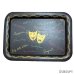 画像1: 50's　”TWO FACE"　METAL　TRAY　ON BOOK !!　very collectable !! (1)