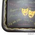 画像4: 50's　”TWO FACE"　METAL　TRAY　ON BOOK !!　very collectable !!