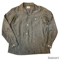 -50's "The Custom Shop"　織り込み　TRUMP　PATTERN　SILK　SHIRTS