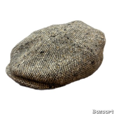 画像1: 60's "DONEGAL　TWEED”　8 PANNELS　NEWSBOYS　HAT　good size !!