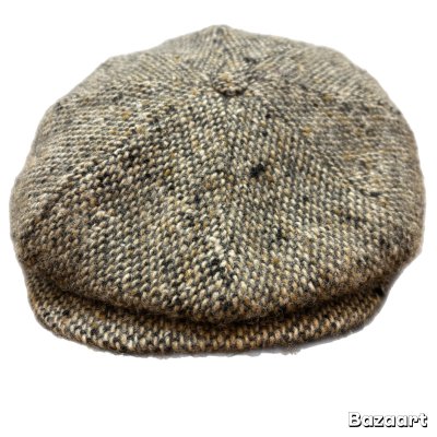 画像2: 60's "DONEGAL　TWEED”　8 PANNELS　NEWSBOYS　HAT　good size !!