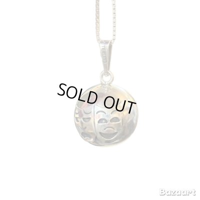 画像1: 50's "TWO　FACE"　STERLING　SILVER　PENDANT　