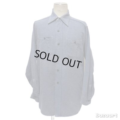 画像14: 40's "UNCLE SAM"　COTTON　HEAVY　FLANNEL　SHIRTS　DARK NAVY　